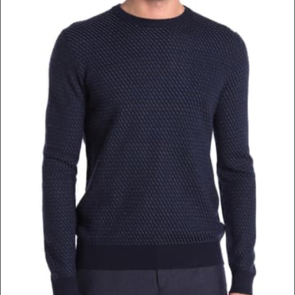 Toscano Merino Wool blend  Crewneck Sweater Sz. XL